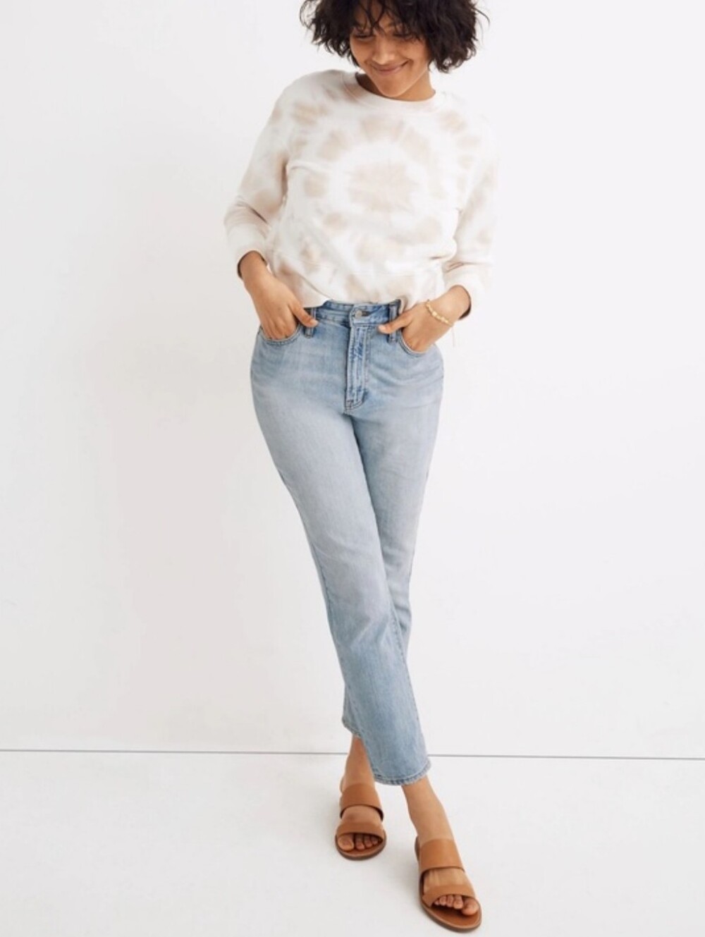 Madewell The Curvy Perfect Vintage Jean 28 Light Wash Womens Pants